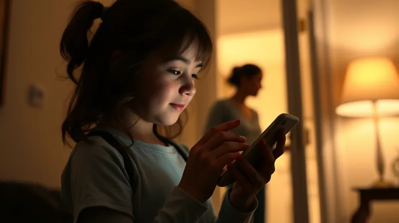 A Daughter's Brain Knows the Difference Between a Voice and a Text