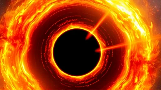 Black hole plasma jets revealed in AI video (Bild 1)