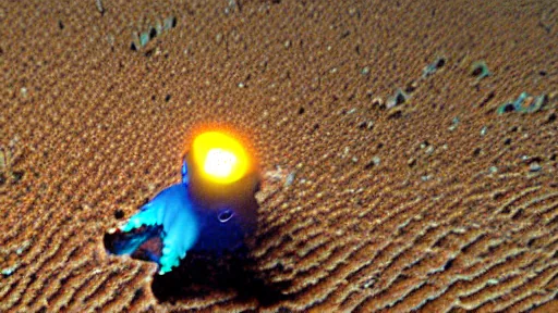 Blue Octopus Found in Galápagos Deep (Bild 2)
