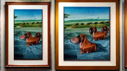 Hockney Sleeping Dachshund Painting Heads to Auction (Image 2)