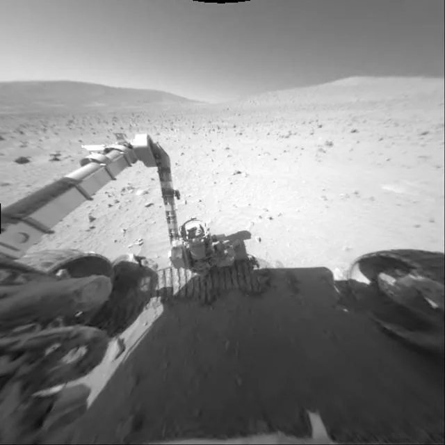 Mars Rover Finds Mysterious Disc Shapes in Bedrock